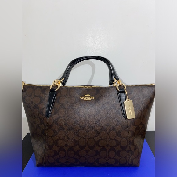 Coach Handbags - Brand New Vintage Coach Signature Ava Tote Brown Bag